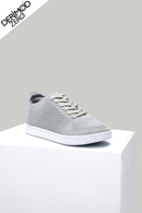 Silver Fabric Women's Sneaker | Derimod