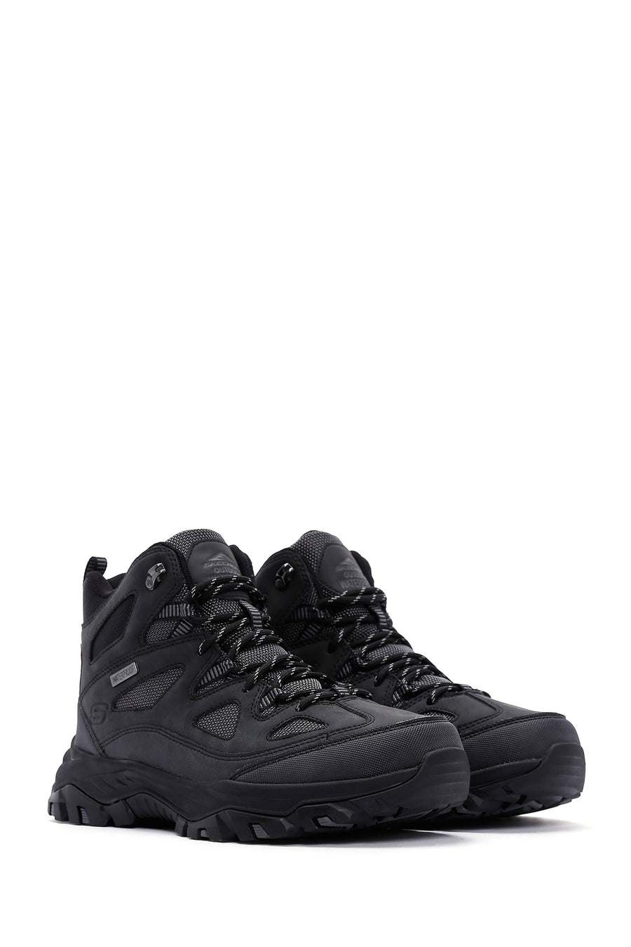 Skechers Men's Black Rickter Outdoor Boots
