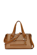 Women's Brown Long Strap Classic Handbag | Derimod