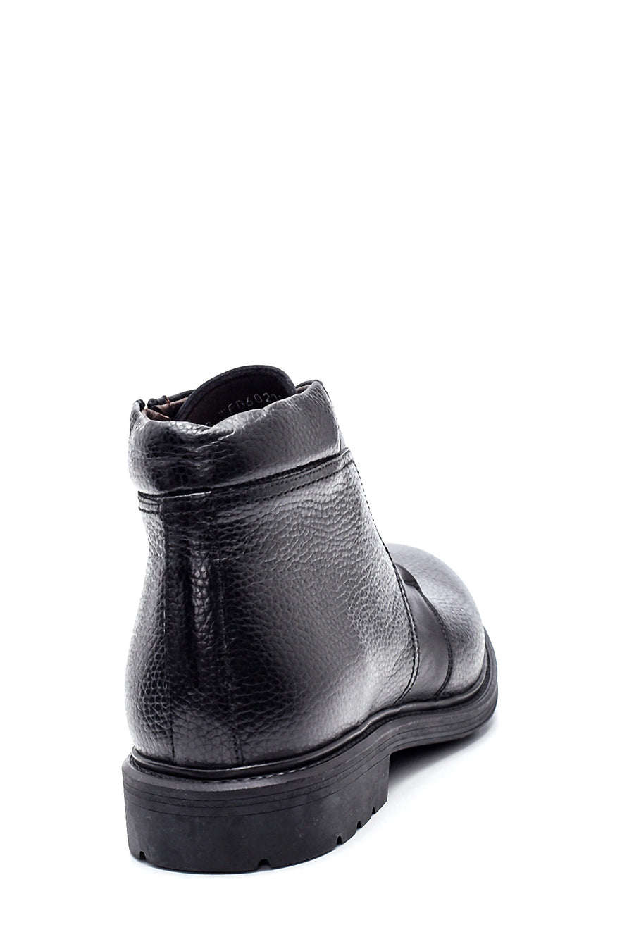 Men's Leather Zippered Classic Boots