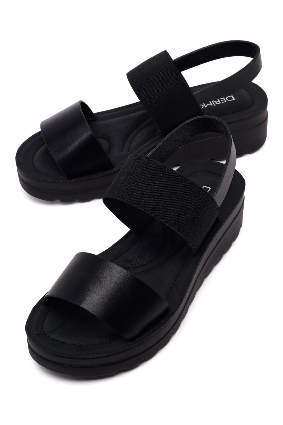 Woman Black Thick-Soled Sandal