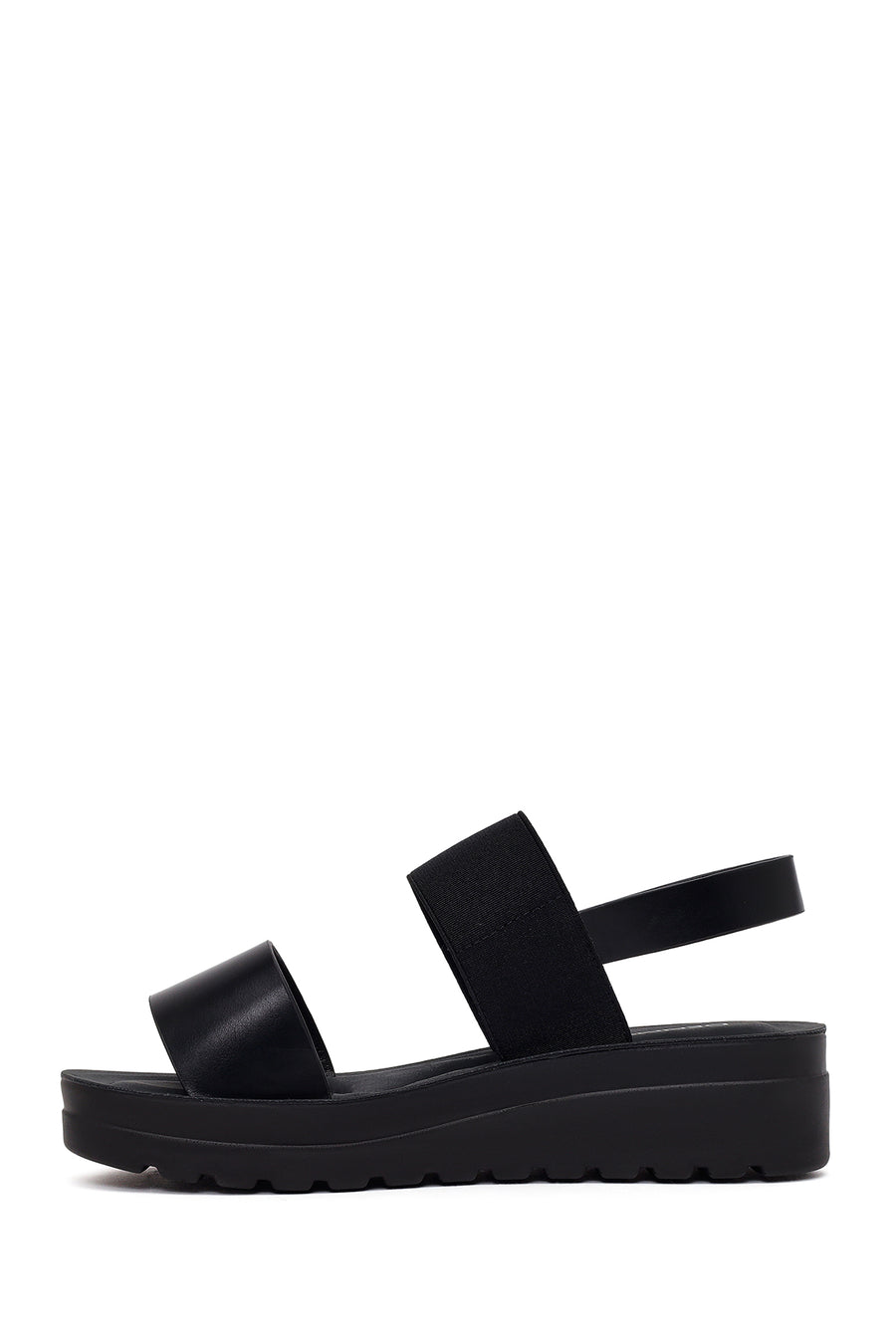 Woman Black Thick-Soled Sandal