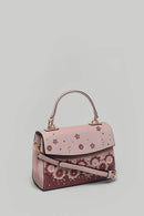 Women's Crossbody Bag with Flower Detail | Derimod