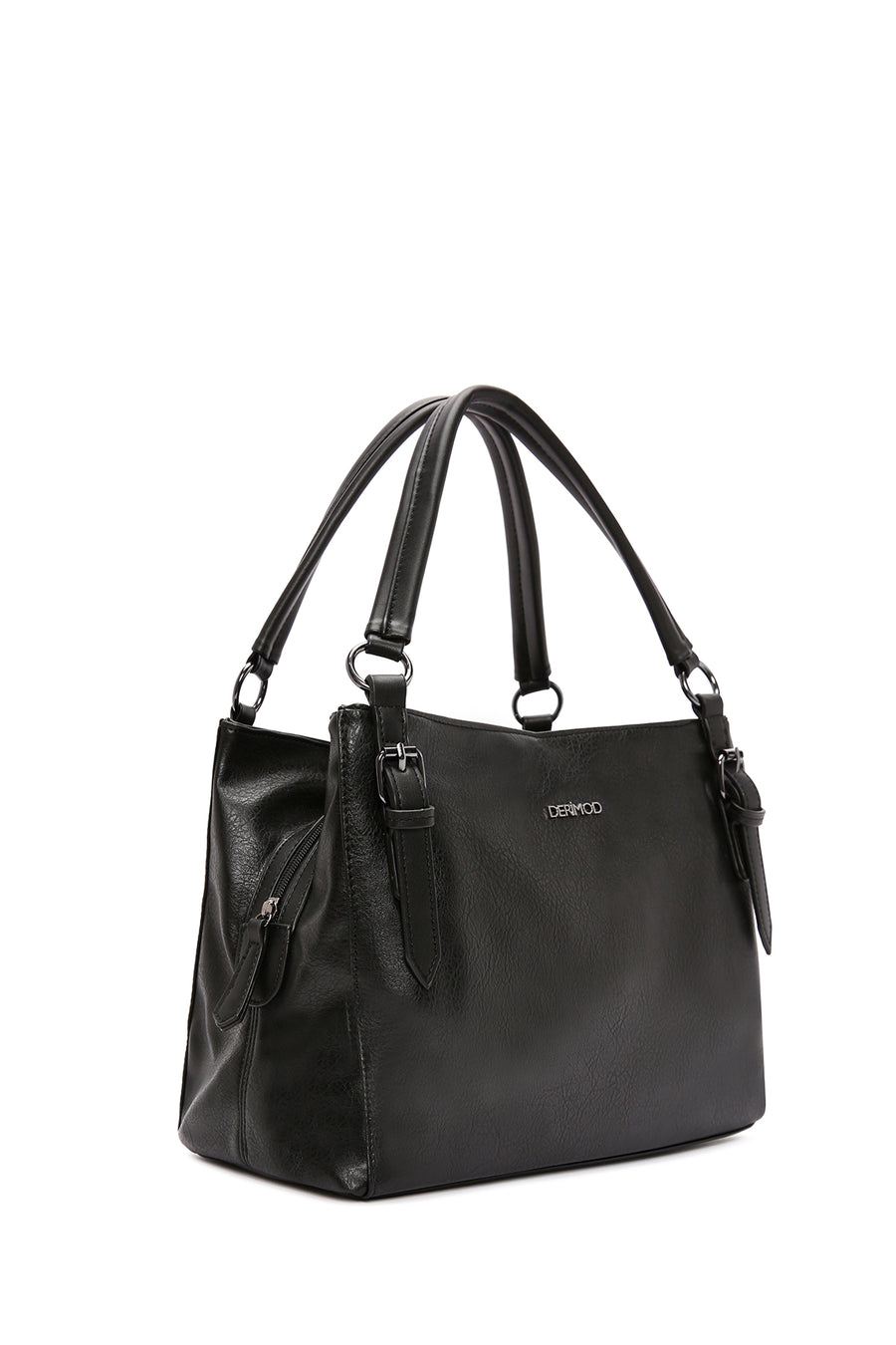 Women's Black Long Strap Shoulder Bag