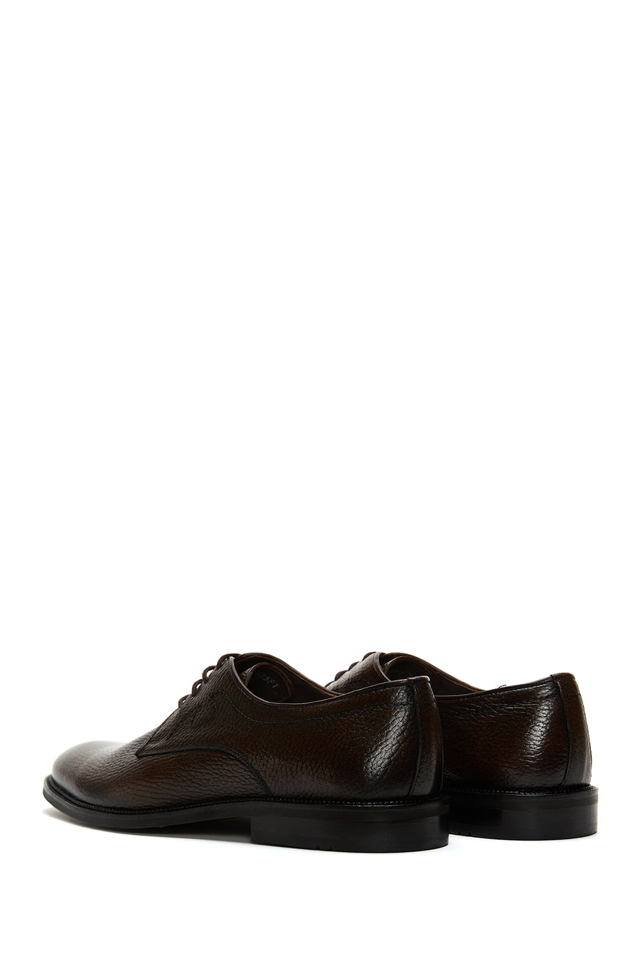 Men's Brown Laced Leather Classic Shoes