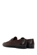 Men's Brown Leather Classic Loafer | Derimod