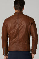 Barry Men's Leather Jacket | Derimod