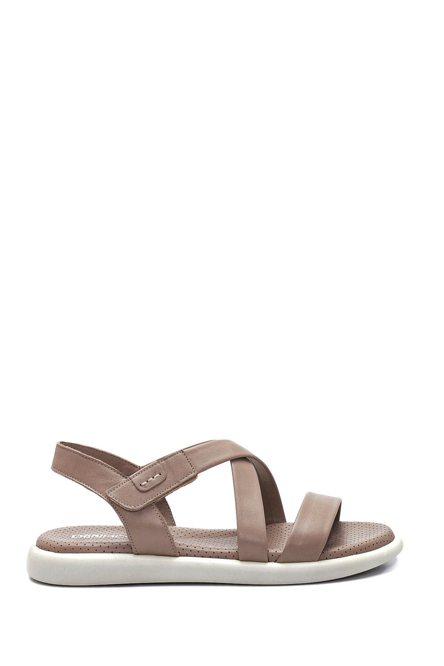 Kadın Deri Comfort Sandalet 22SFD360718 | Derimod