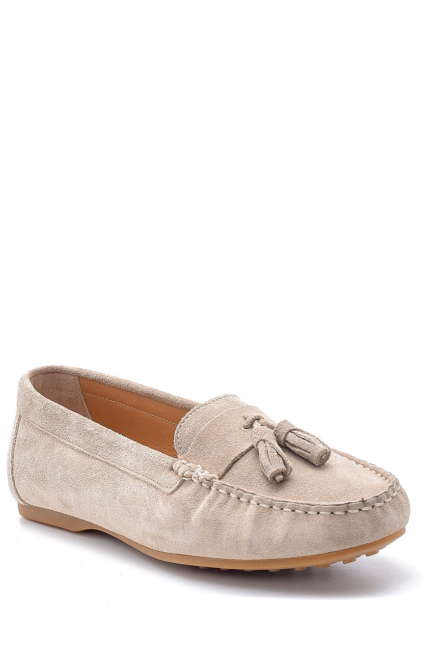 Women's Suede Tassel Detailed Loafer