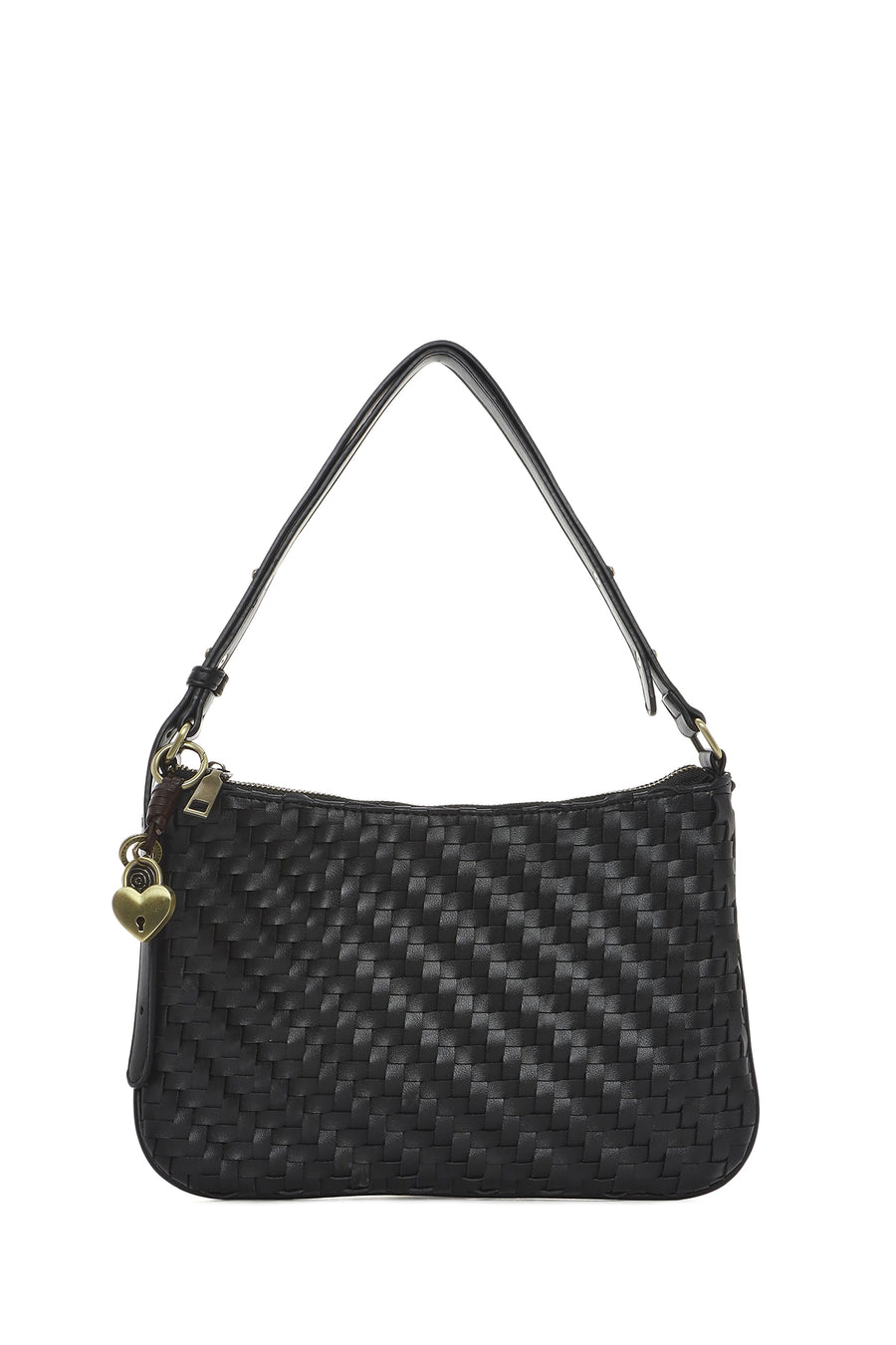 Women's Black Knitted Patterned Shoulder Bag 25SBD293029 | Derimod