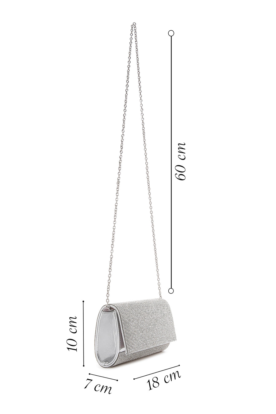 Women's Silver Stone Portfolio Bag