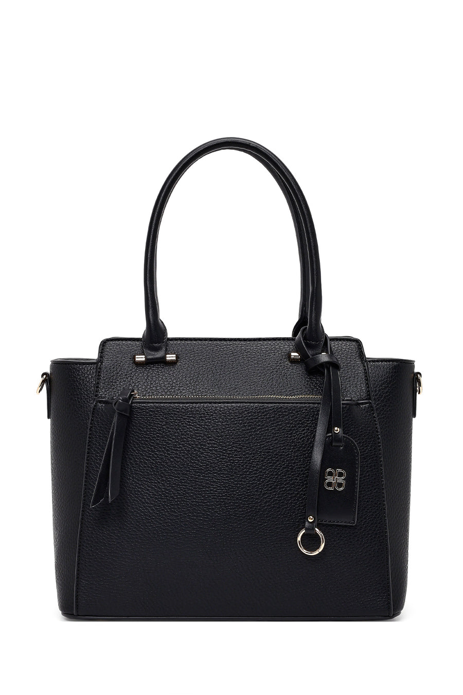 Women's Black Long Strap Shoulder Bag