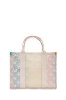 Women's Multi-Colored Long Strap Fabric Shoulder Bag | Derimod