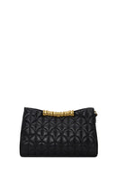 Woman Black Printed Clutch Bag | Derimod