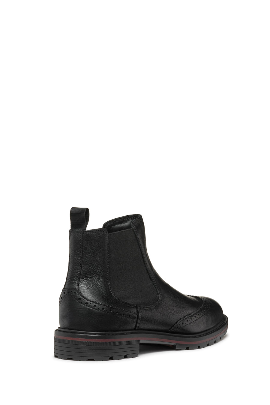 Geox Men's Black Walk Pleasure C Leather Chelsea Boots