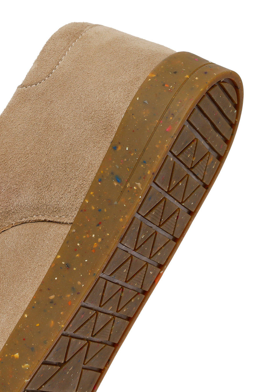 Male Beige Lace-up Suede Casual Shoes