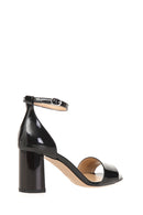 Patent Leather Women's Heeled Sandals | Derimod