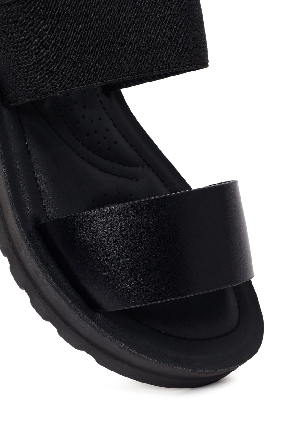 Woman Black Thick-Soled Sandal