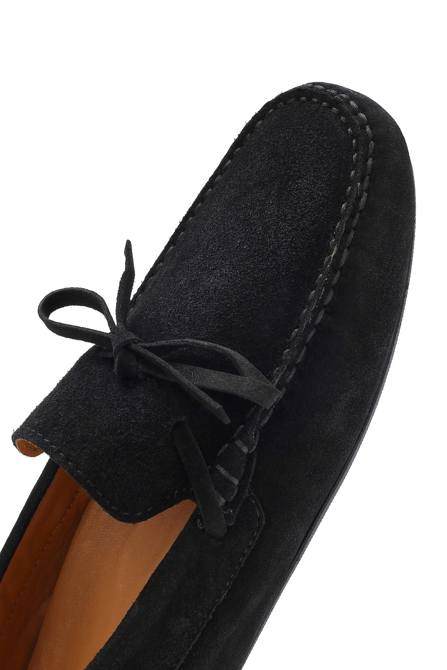 Men's Black Suede Leather Loafer