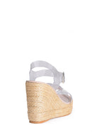 Women's Transparent Wedge Heeled Sandals | Derimod