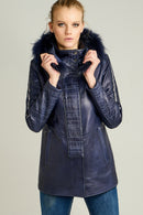 Adora Women's Leather Jacket | Derimod