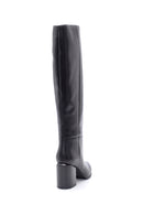 Women's Leather Heeled Boots | Derimod