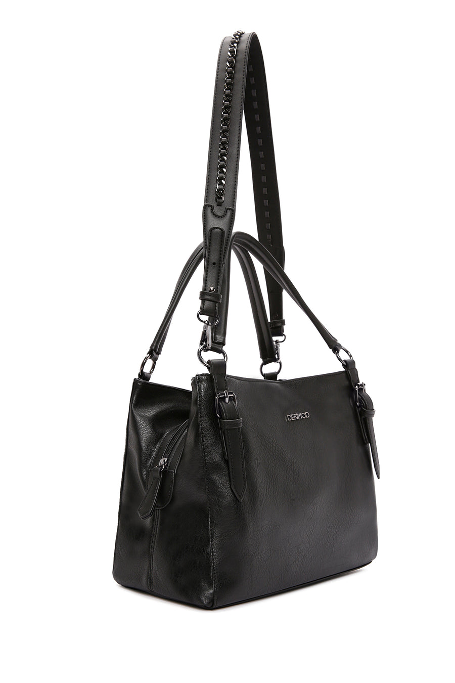 Women's Black Long Strap Shoulder Bag