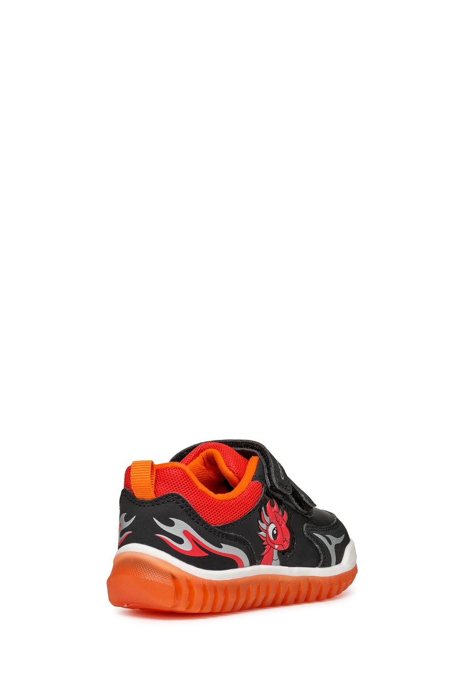 Geox Baby Boy Black Cowhide Leather Sneaker