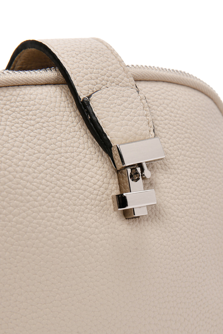 Women's Cream Long Strap Crossbody Bag