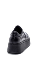 Women's Leather Thick Soled Shoes | Derimod