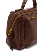 Woman Brown Long-Strap Crossbody Bag | Derimod