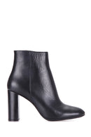 High Heeled Women's Leather Boots | Derimod