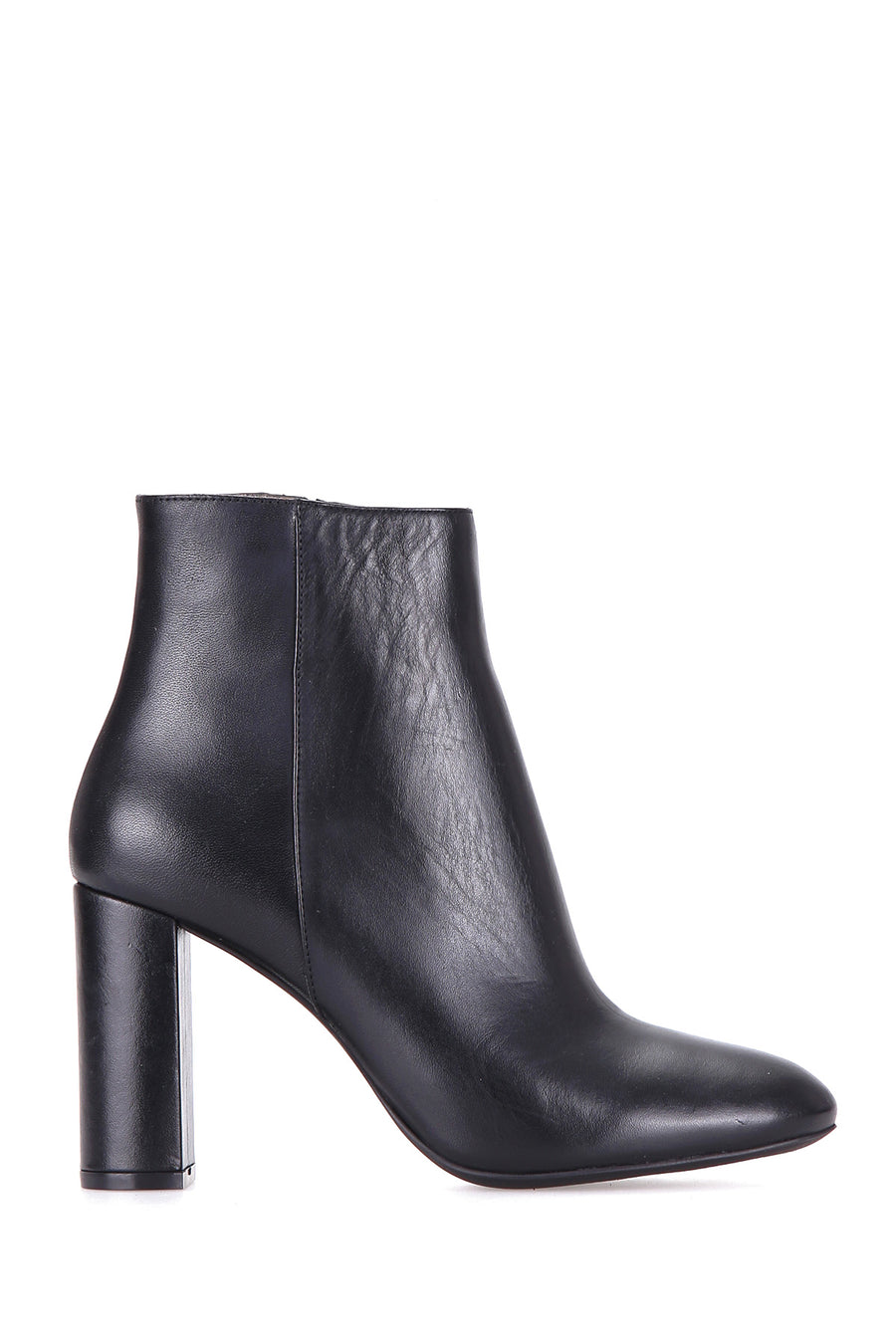 High Heeled Women's Leather Boots