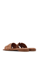 Women's Tan Slippers | Derimod