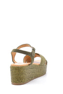 Women's Straw Detailed Sandals | Derimod