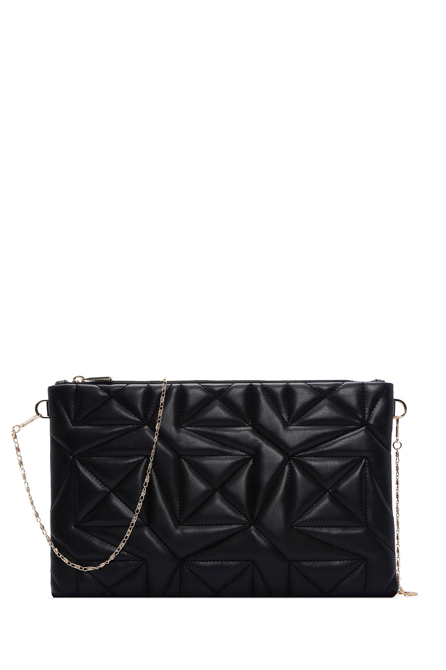 Women's Black Quilted Portfolio Bag 23WBD2207PH | Derimod