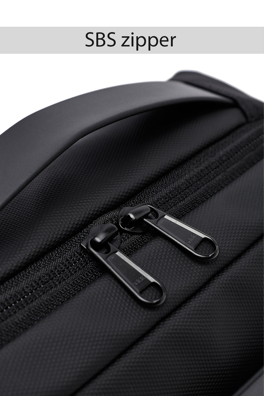 D-Pack Men's Black Fabric Handbag