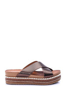 Women's Stone Detailed Slippers | Derimod