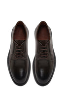 Men's Brown Lace-Up Leather Casual Shoes | Derimod