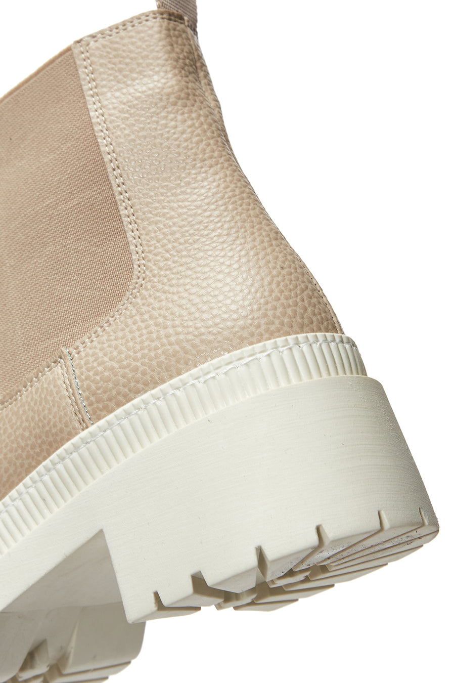 Women's Beige Chelsea Boots