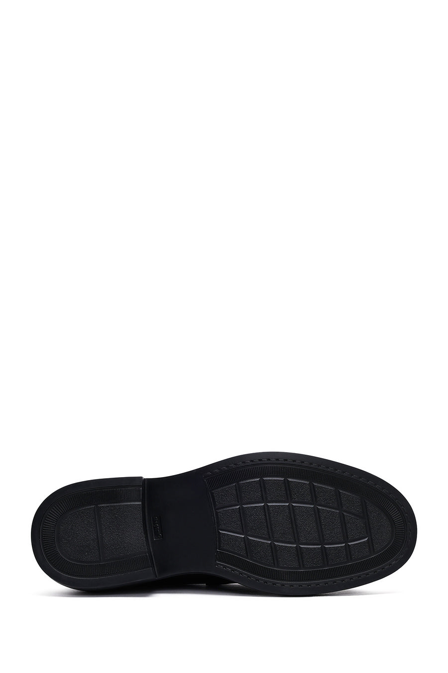 Male Black Leather Casual Loafers