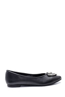 Women's Stone Detailed Ballerinas | Derimod