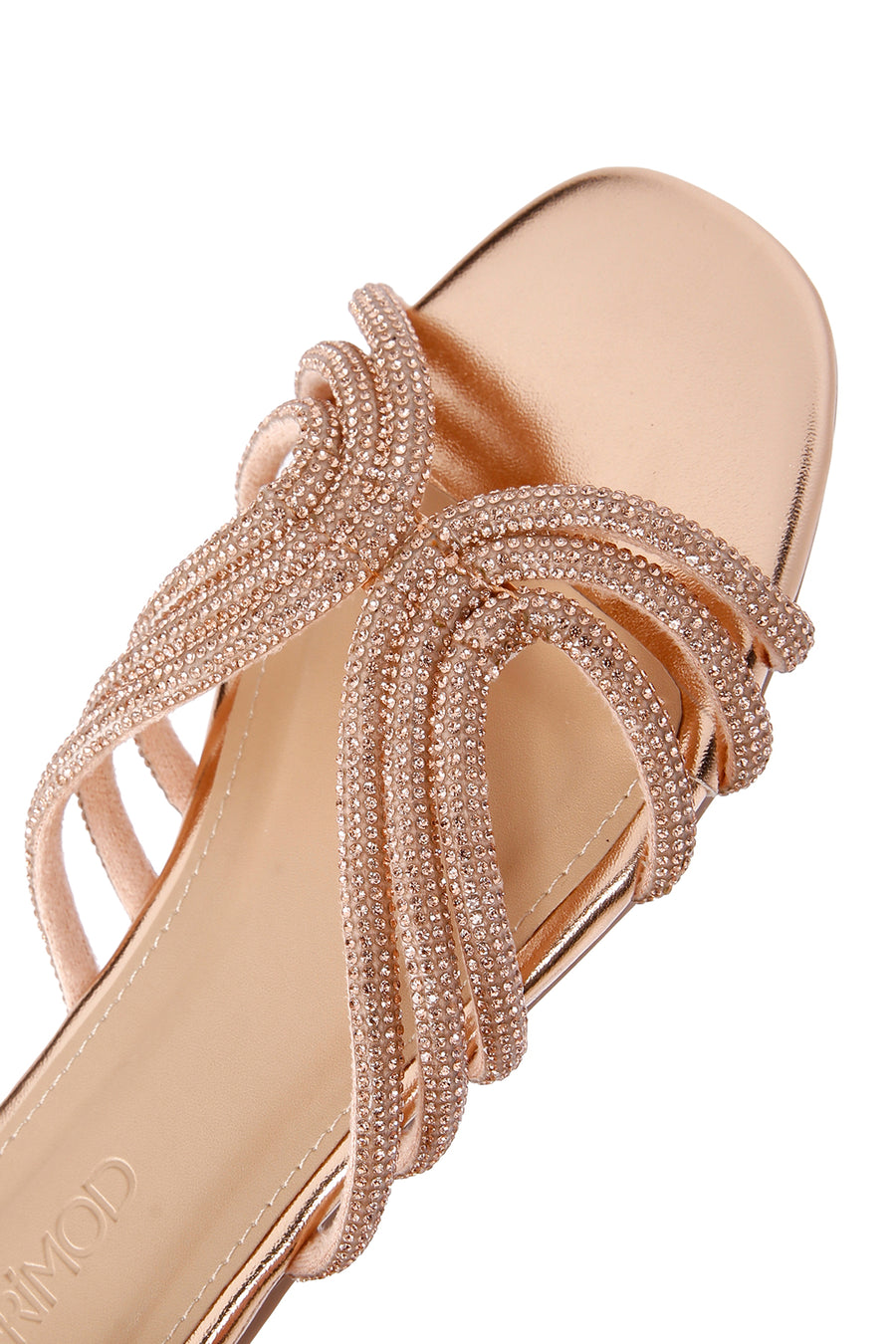 Women's Pink Stone Slippers