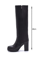 Women's Zippered Heeled Boots | Derimod