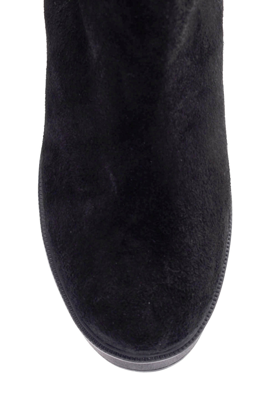 Women's Suede Heeled Boots