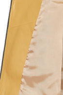 Latoya Women's Yellow Double Breasted Leather Jacket | Derimod