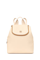 Woman Light Beige Casual Backpack | Derimod