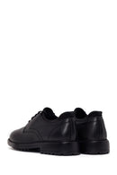 Male Black Lace-Up Leather Casual Shoes | Derimod
