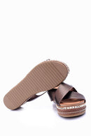 Women's Stone Detailed Slippers | Derimod