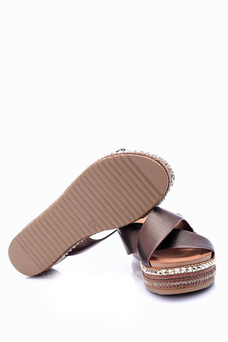Women's Stone Detailed Slippers